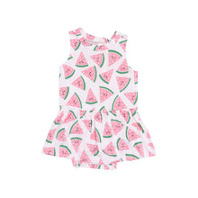 Load image into Gallery viewer, Watermelon Hearts Body Suit