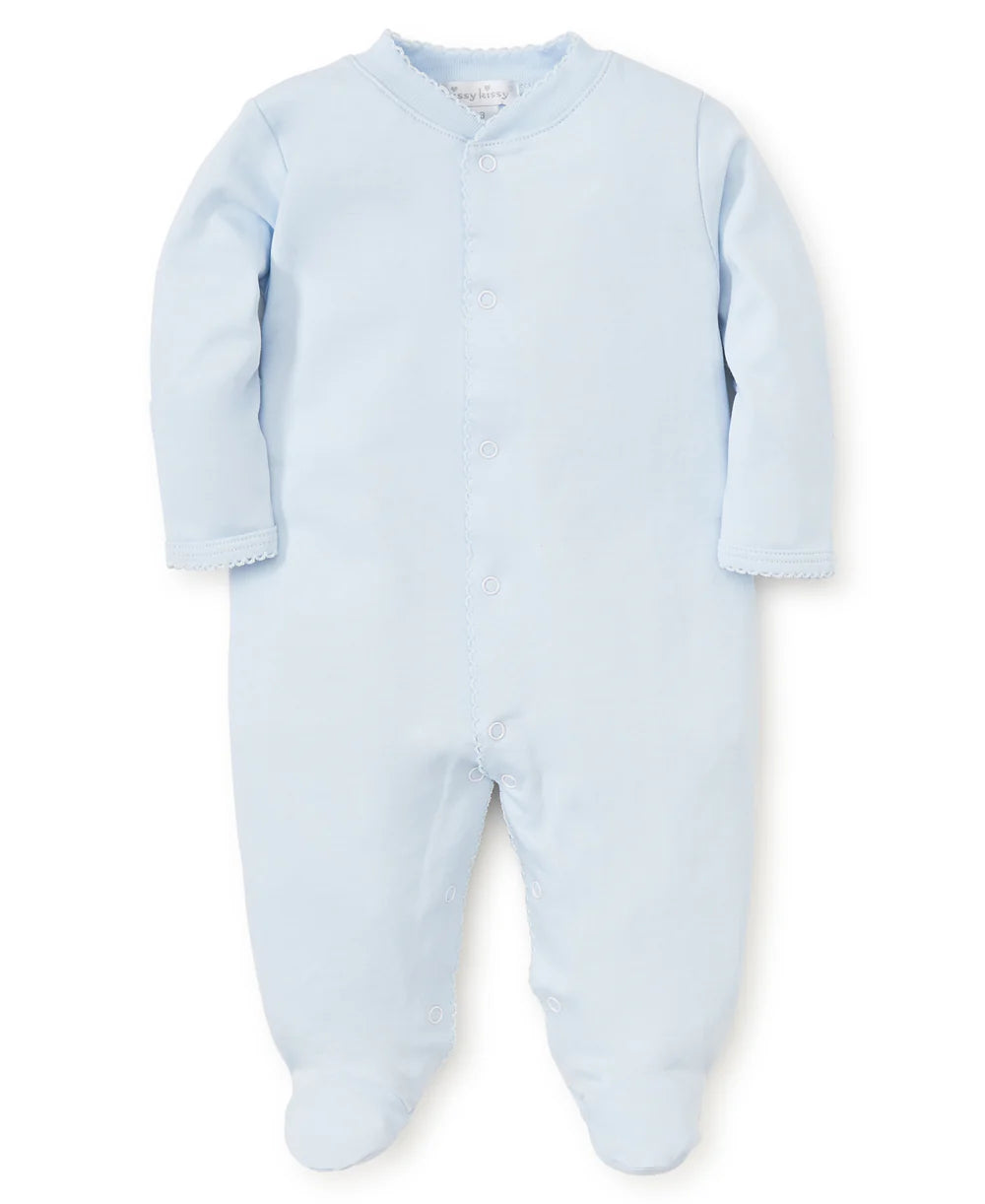 Light blue Kissy Kissy Basic Footie