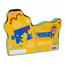 Load image into Gallery viewer, Pets 20pc "Sausage Dog" Shaped Jigsaw with Shaped Box