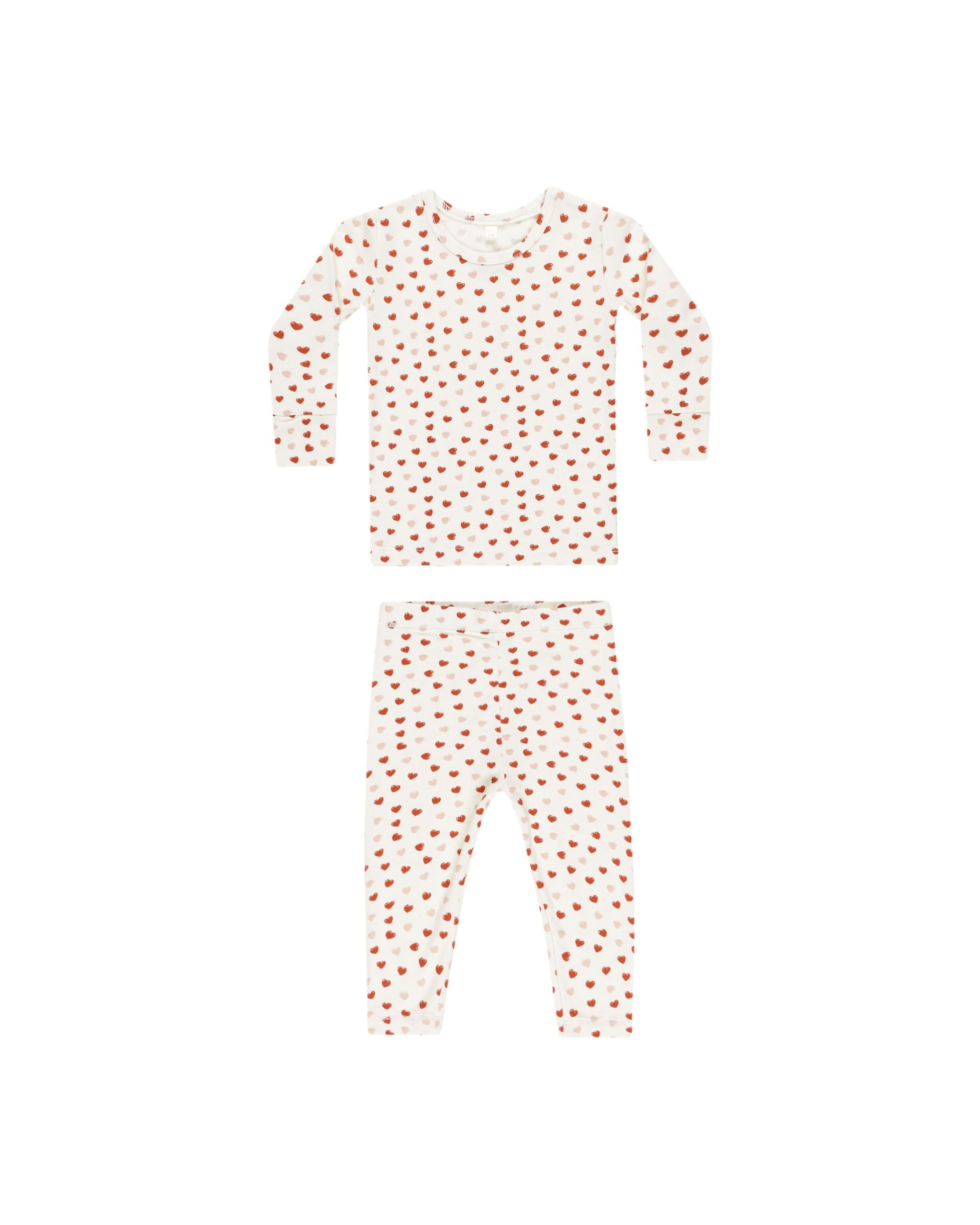 Bamboo Pajama Set || Valentines – Piggy Jo's