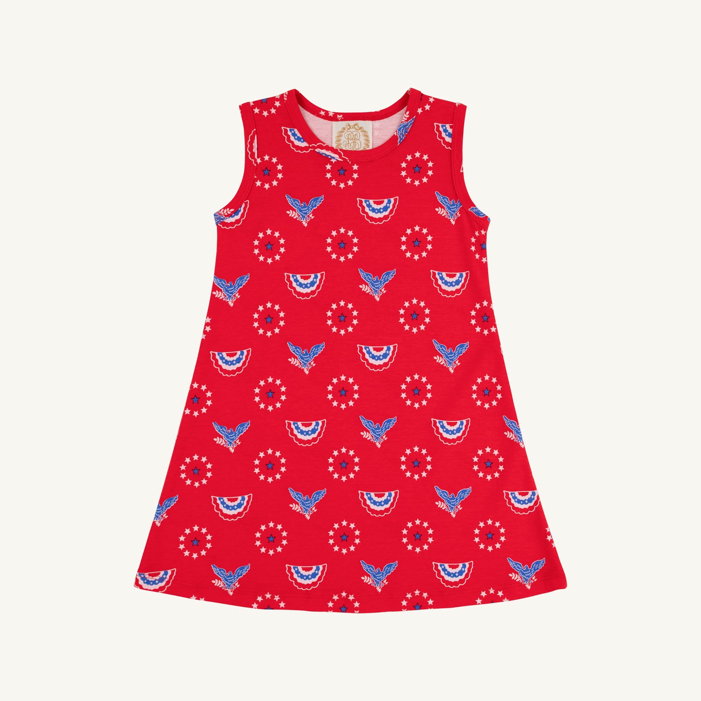 Sleeveless Polly Play Dress Star Spangled Swag