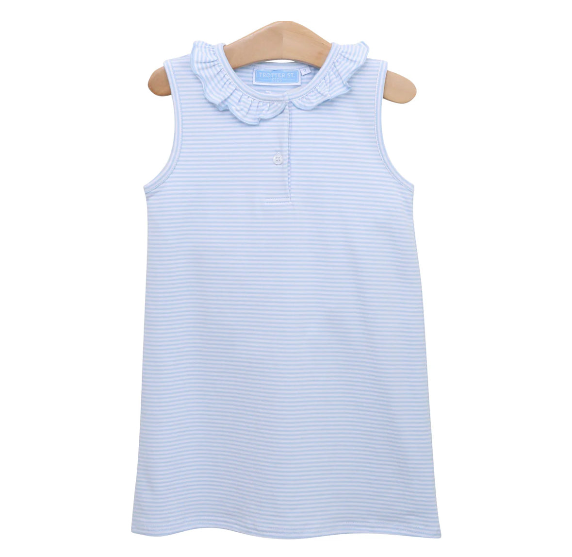 Nora Dress Light blue Stripe for girls