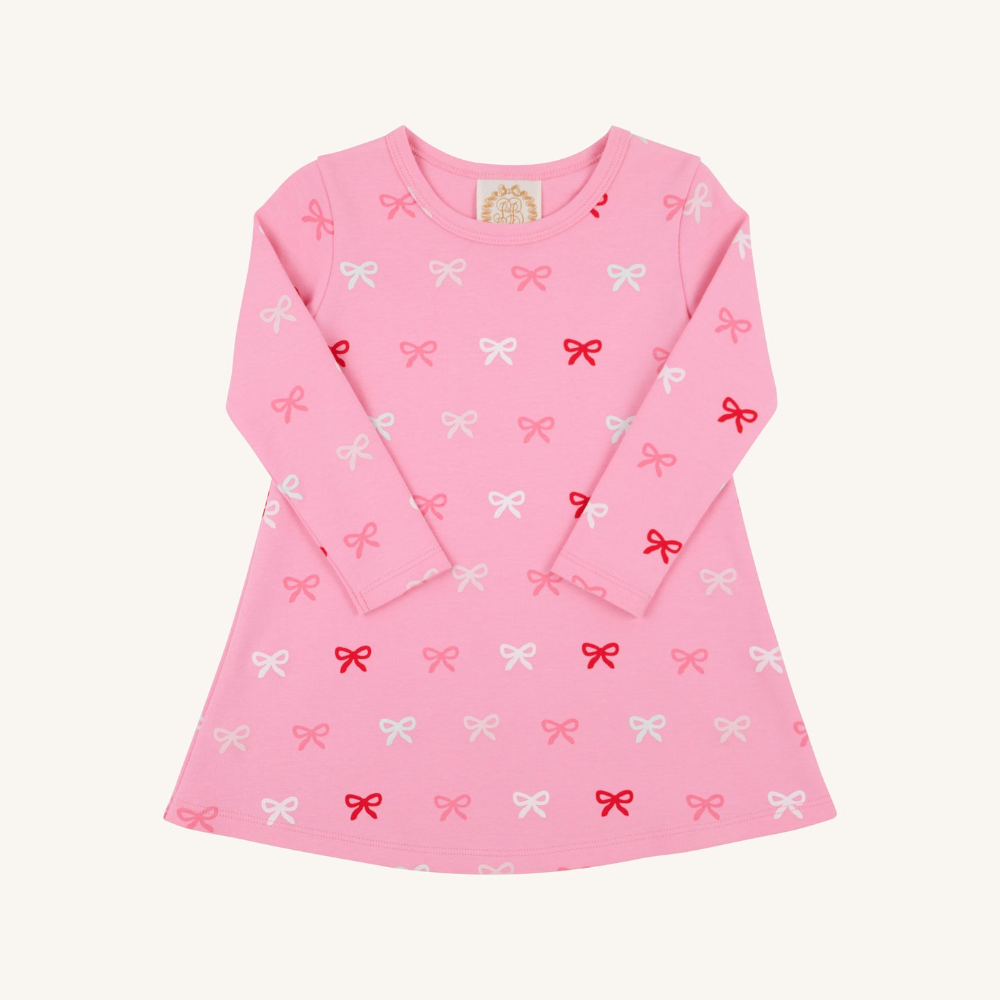 Polly Play Dress Long Sleeve Bitty Bows