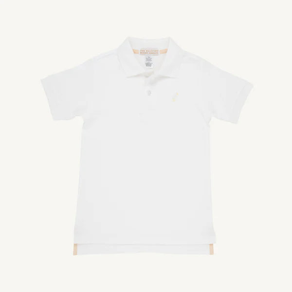 Prim and Proper Polo Worth Avenue White