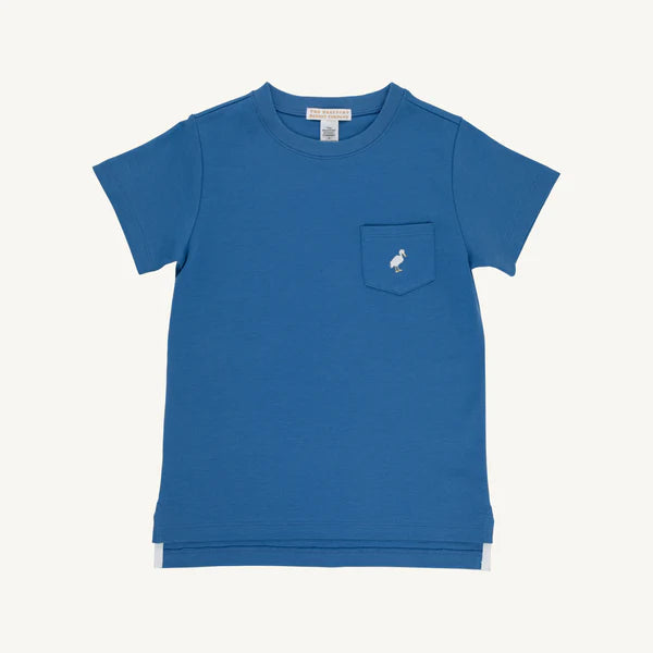 Wood Boat Blue Carter Crewneck