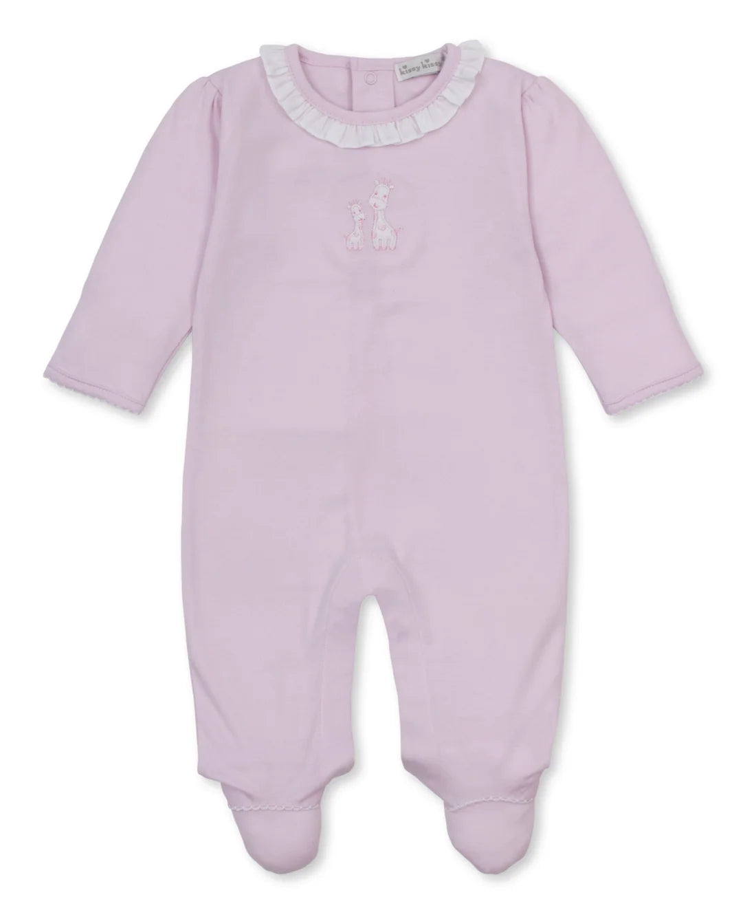 Giraffe Laughs Ruffle Footie