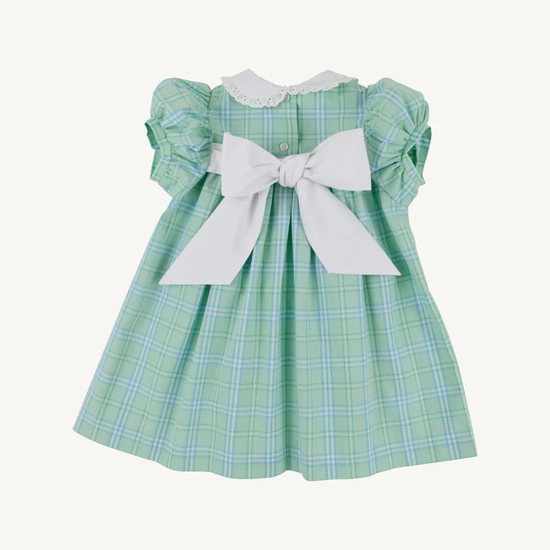 Mary Dal Dress Pelham Bay Plaid Green