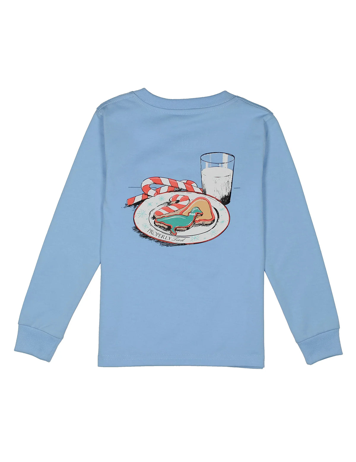 Milk and Cookies LS Light Blue