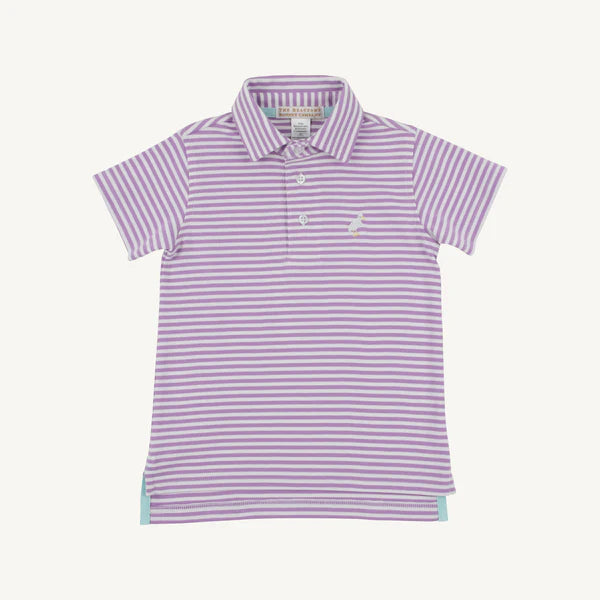 Prim and Proper Polo- Valley High Violet