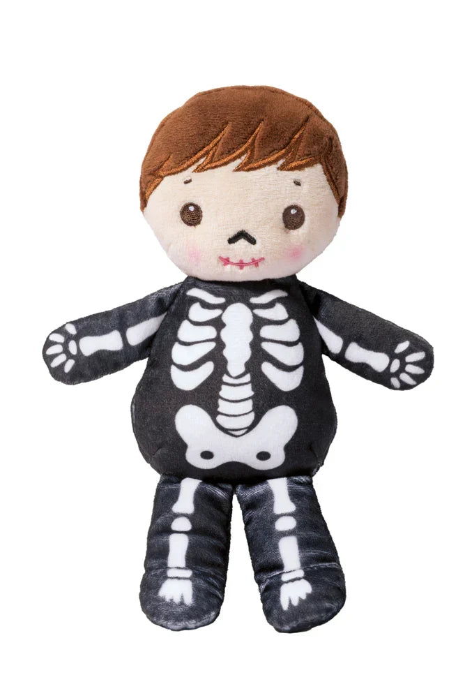 Skeleton Boy Trick or Treat Friends