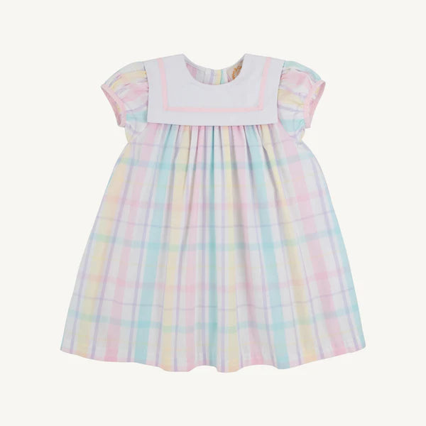 Brunch Plate Stewart's Square Collar Dress