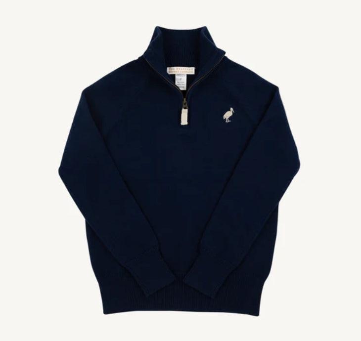 Hayden Half Zip Nantucket Navy