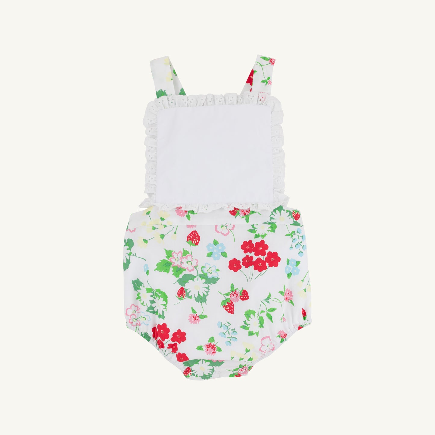 Sally Sunsuit - Broadcloth Berry Sweet
