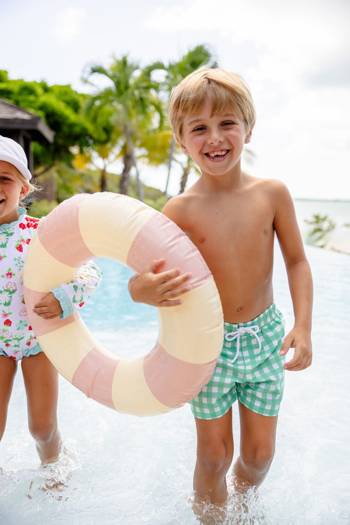 Tortola Swim Trunks- Gibson Island Green