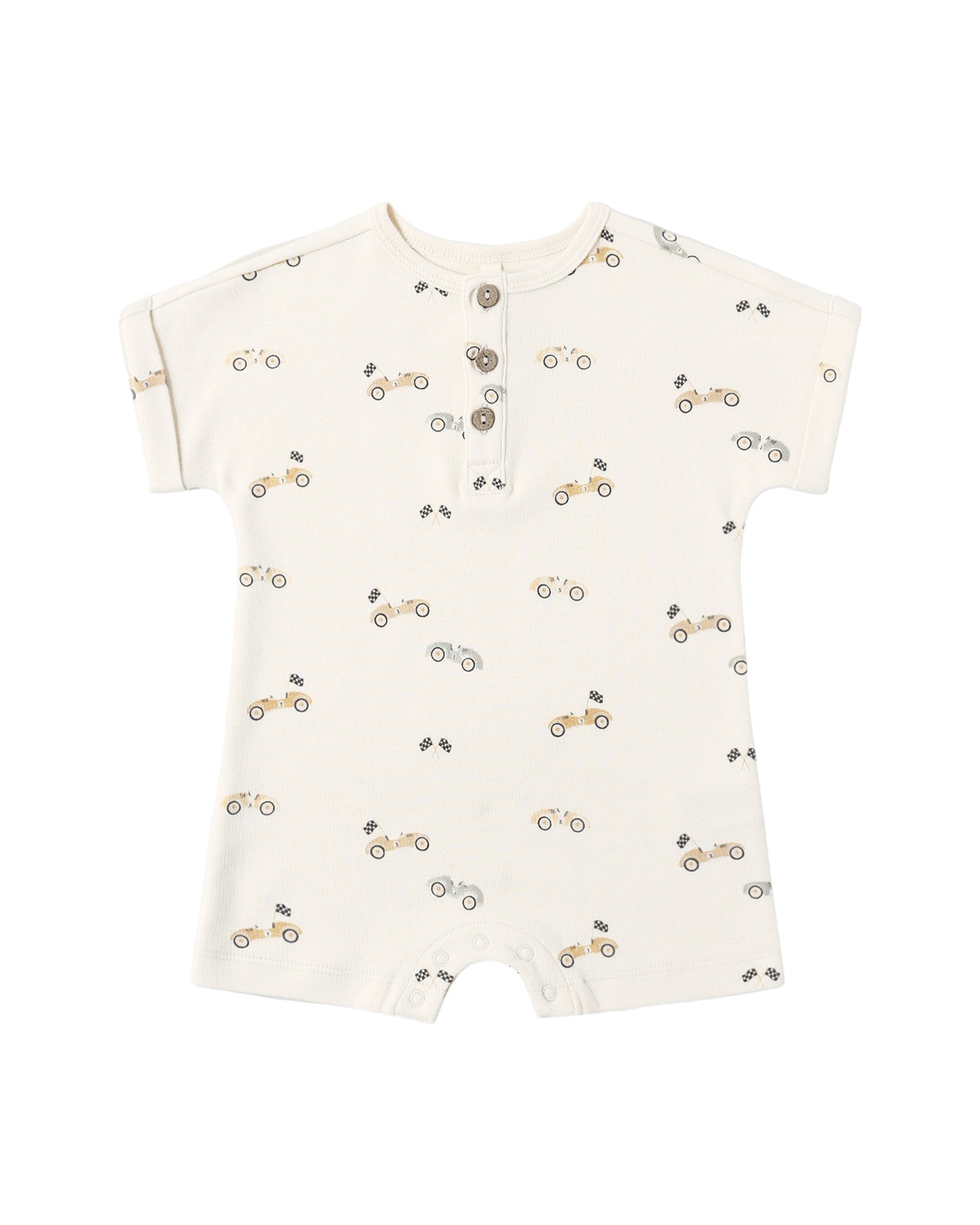 Short Sleeve One Piece Race Car