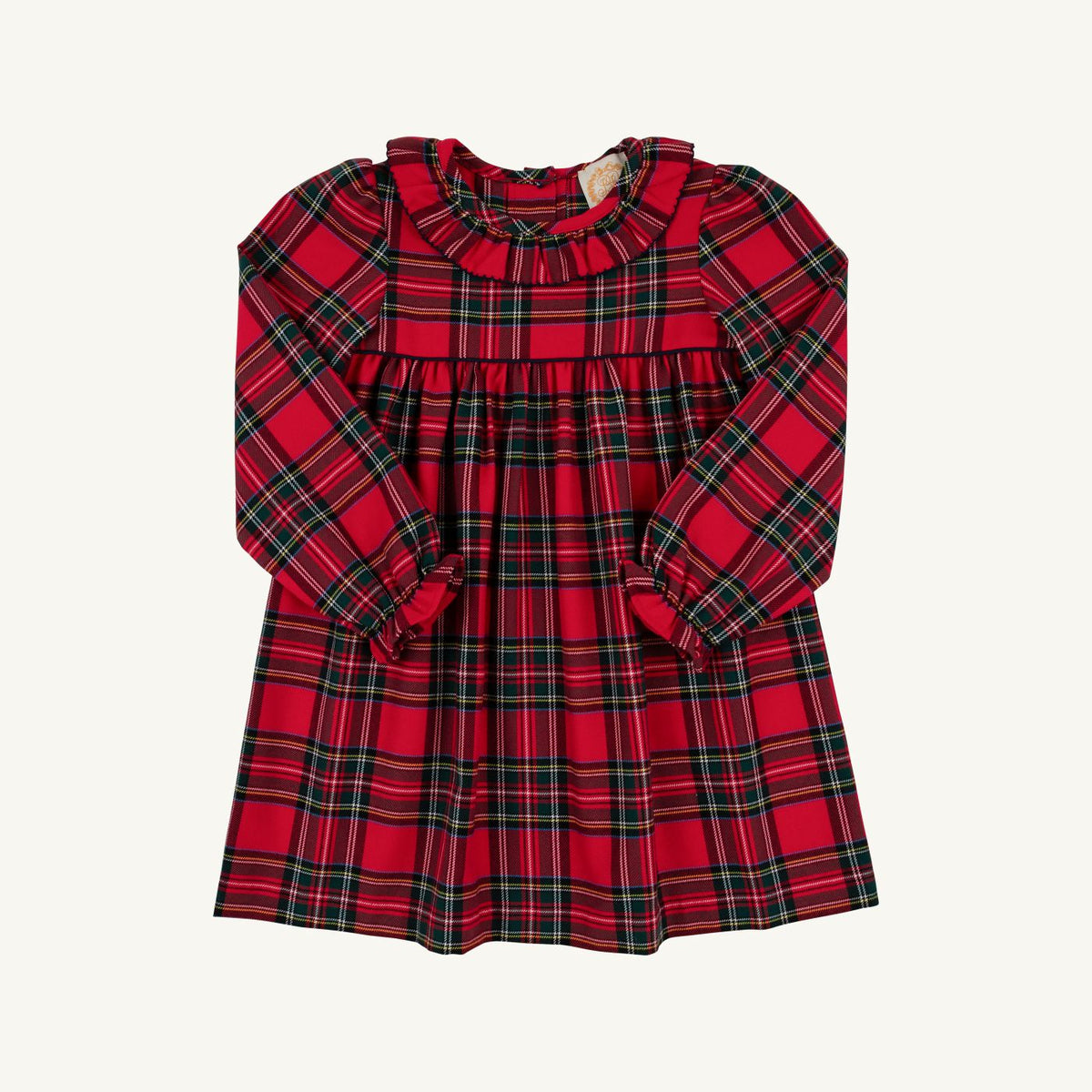 Long Sleeve Ramona Ruffle Dress Society Prep Plaid