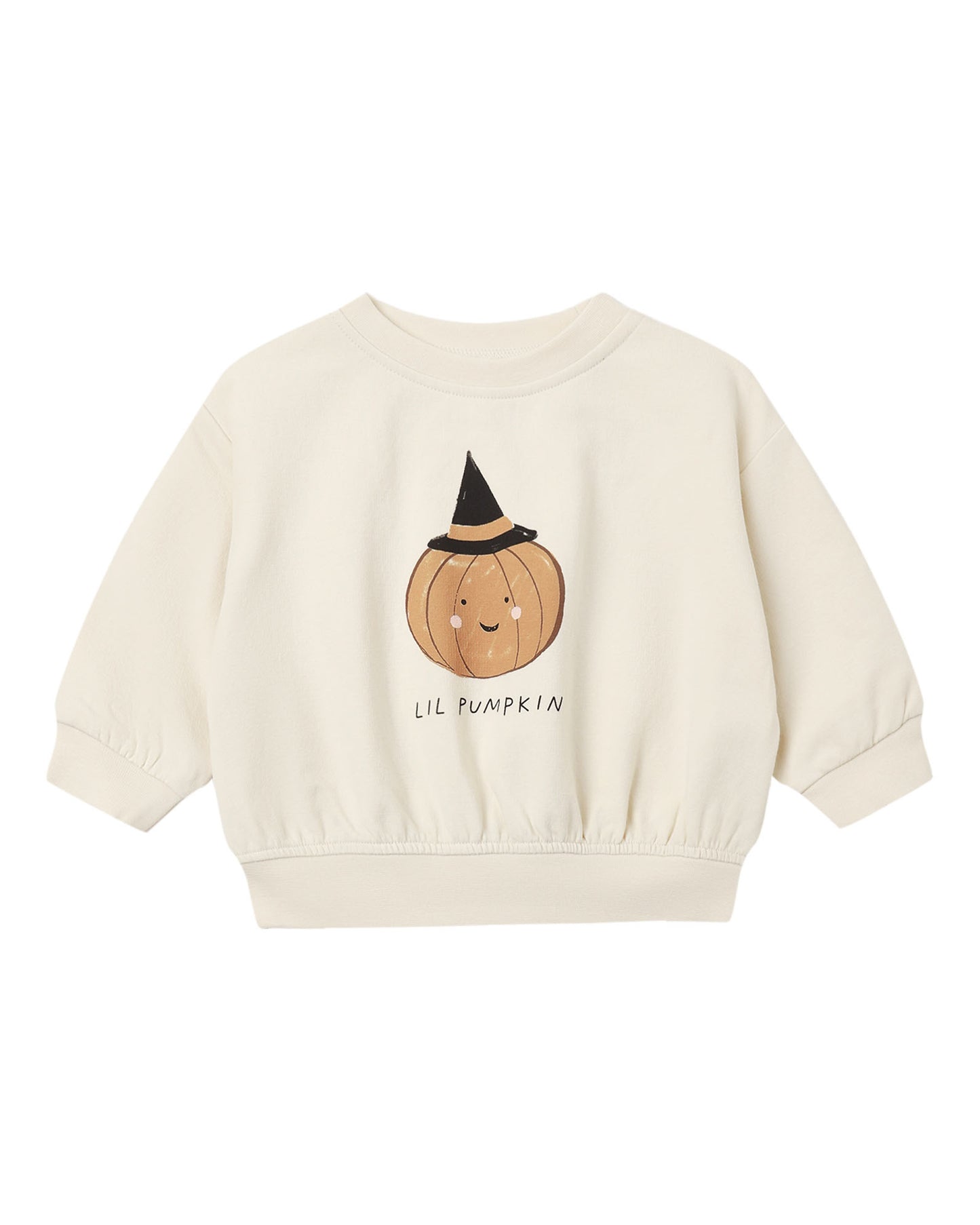 Relaxed Fleece Sweatshirt | Lil Pumpkin
