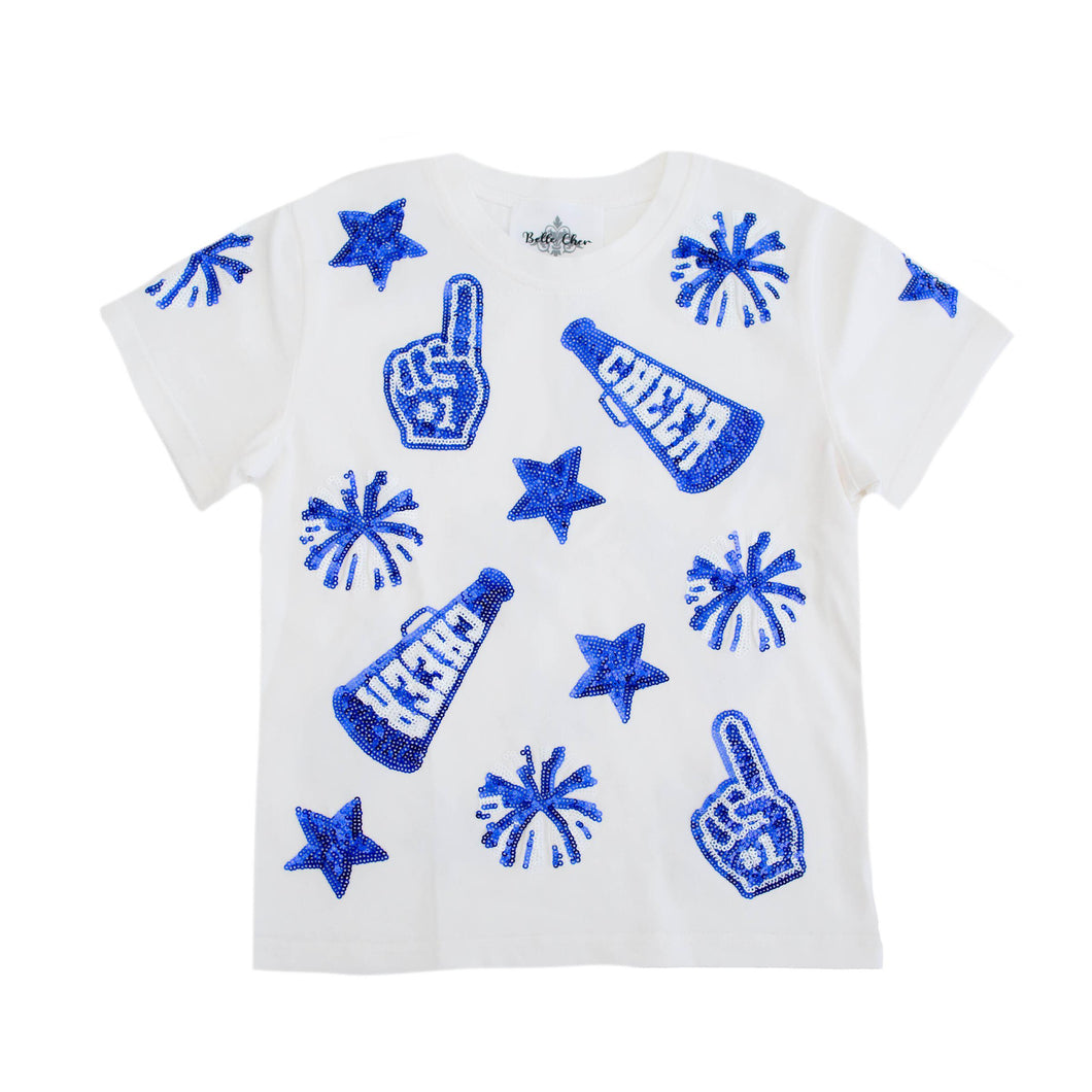 Royal Blue Cheer Shirt