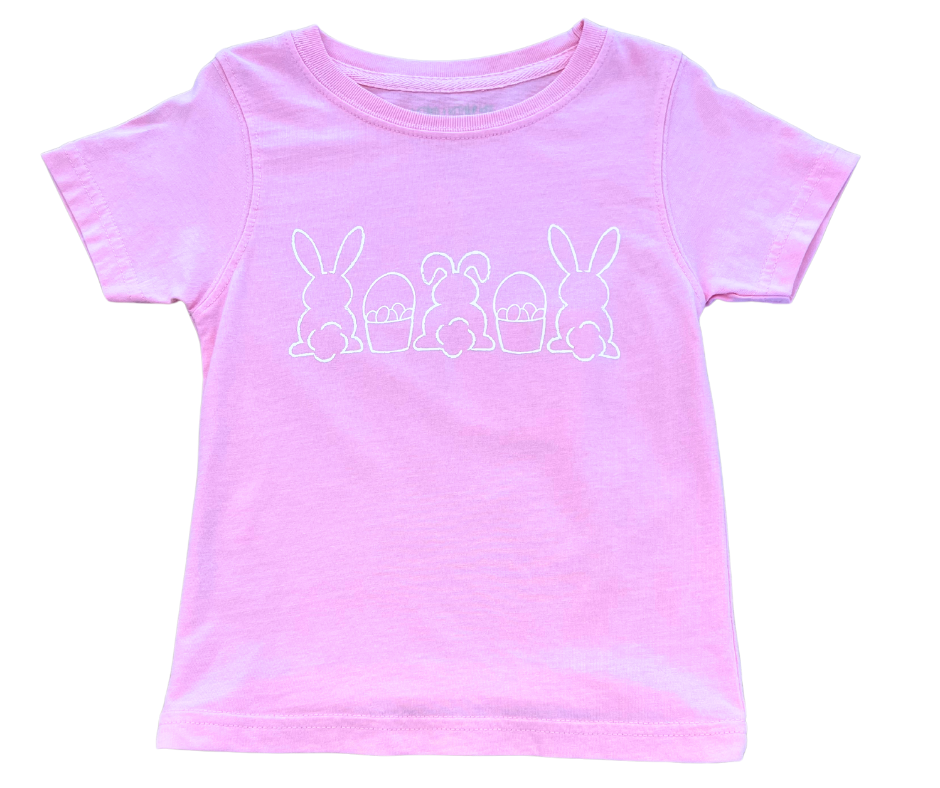 PRE ORDER Light Pink Bunnies Tee