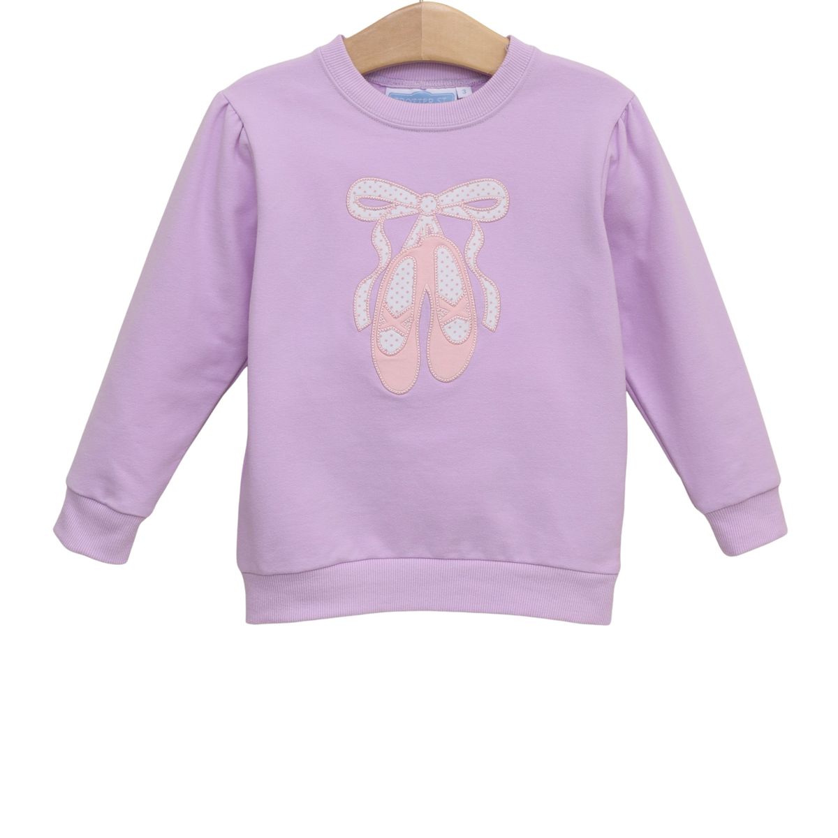 French Terry Pullover- Ballet Shoes