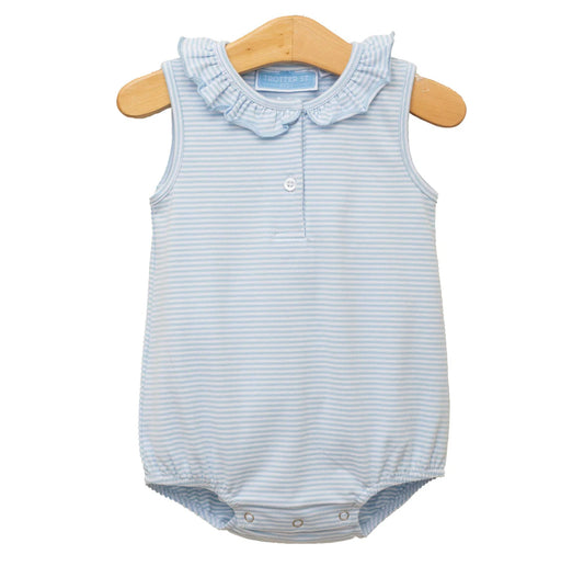 Nora Bubble Light Blue Stripe
