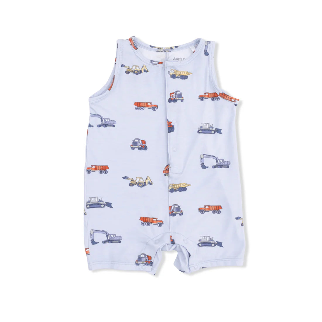 Construction Vehicles Sleeveless Shortie