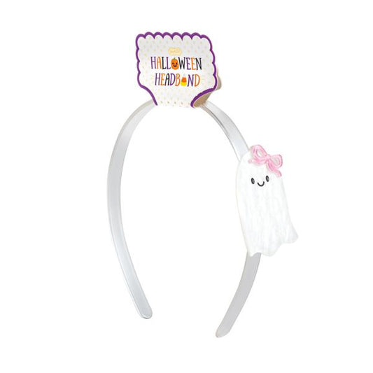 Ghost Halloween Acrylic Headband