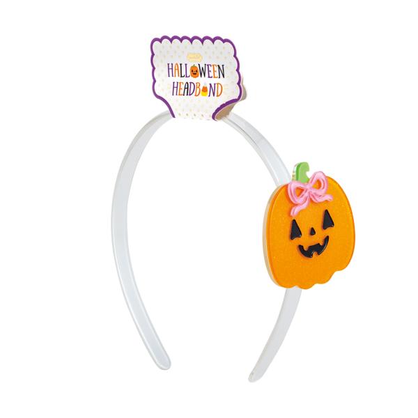 Jack O Lantern Halloween Acrylic Headband