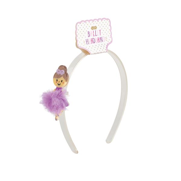 Purple Ballet Acrylic Headband