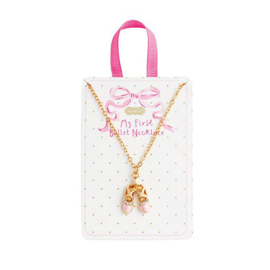 Mudpie Ballet Shoes Necklace