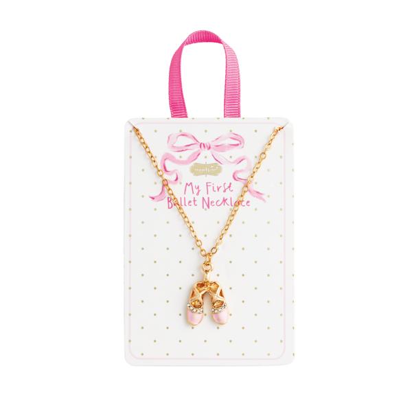 Mudpie Ballet Shoes Necklace