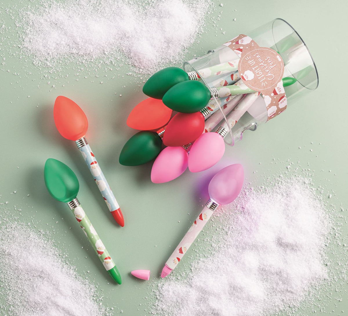 Christmas Bulb Light-Up Pens