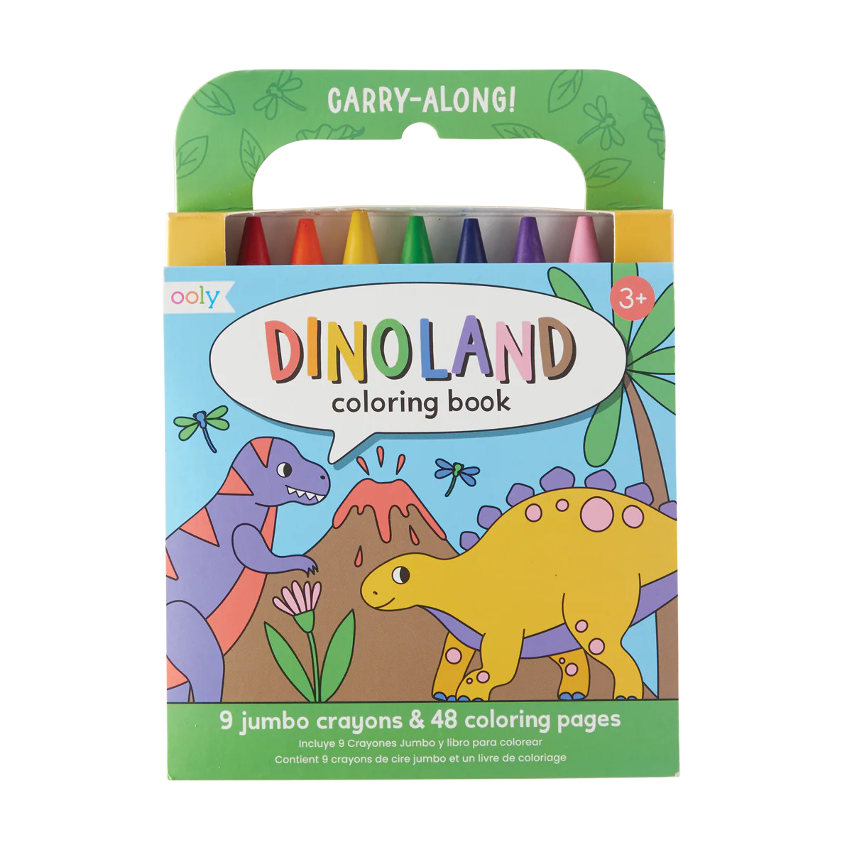 Carry Along Dinoland Coloring Book