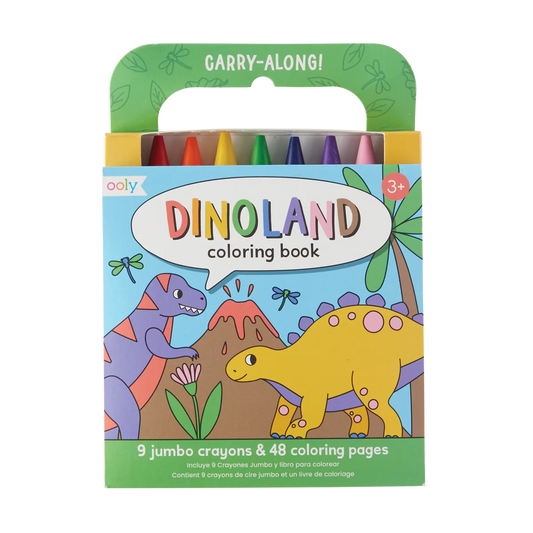 Carry Along Dinoland Coloring Book