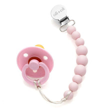 Load image into Gallery viewer, Ali+Oli Silicone Pacifier Clip (Pink)
