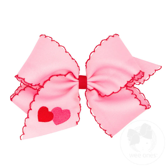 King Valentine Heart GG Stitch Bow