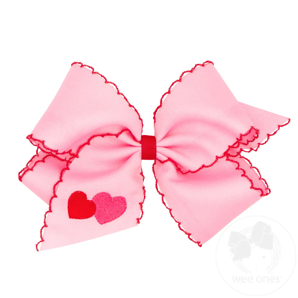 King Valentine Heart GG Stitch Bow