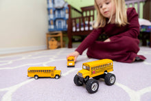 Load image into Gallery viewer, Monster School Bus, Pull Back Action, Die-Cast
