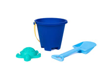 Load image into Gallery viewer, 3-Piece Blue Sand Bucket Set
