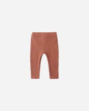 Load image into Gallery viewer, Ribbed Legging || Red
