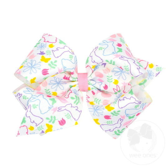 King GG Spring Easter Bow