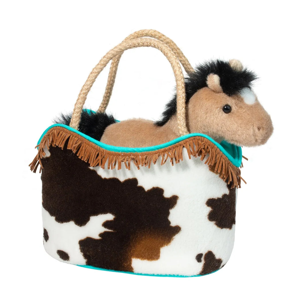 Western Sak w/ Buckskin Horse