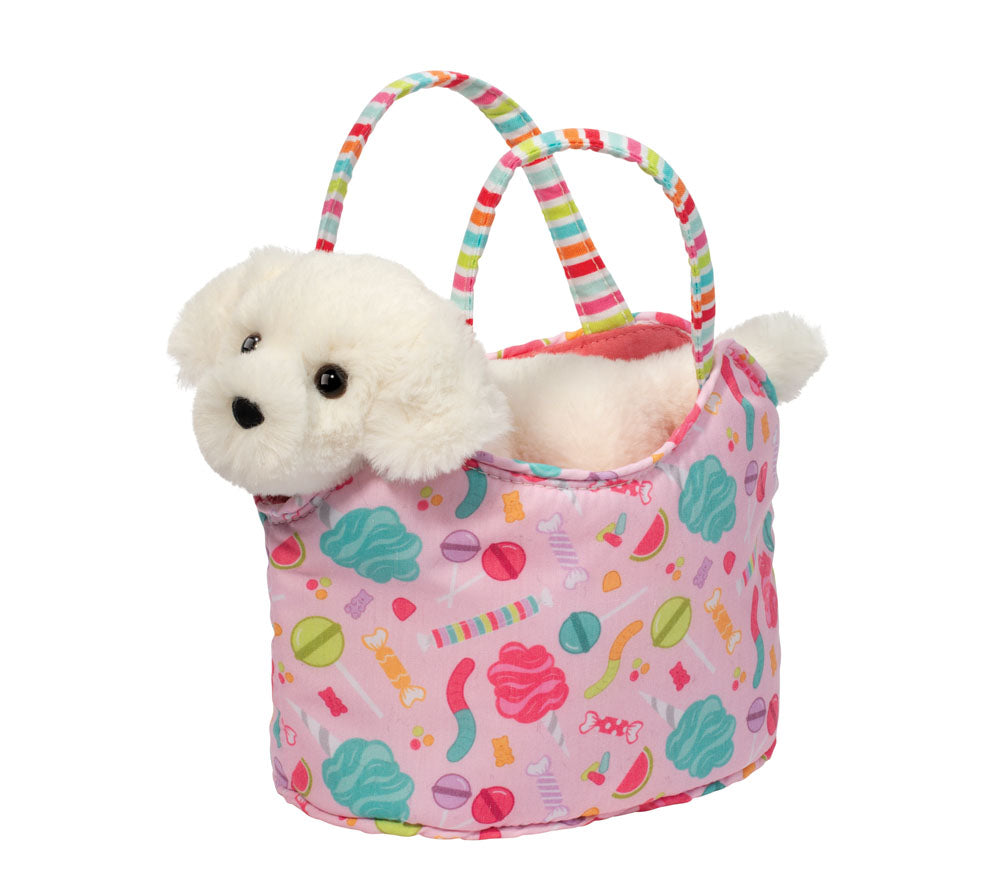 Candy Pop Sak w/ white retriever