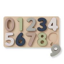 Load image into Gallery viewer, Large Soft Silicone Number Puzzle (11-pc) for Toddlers
