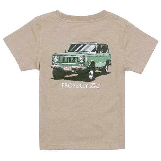 Boys Joyride Shortsleeve Sand