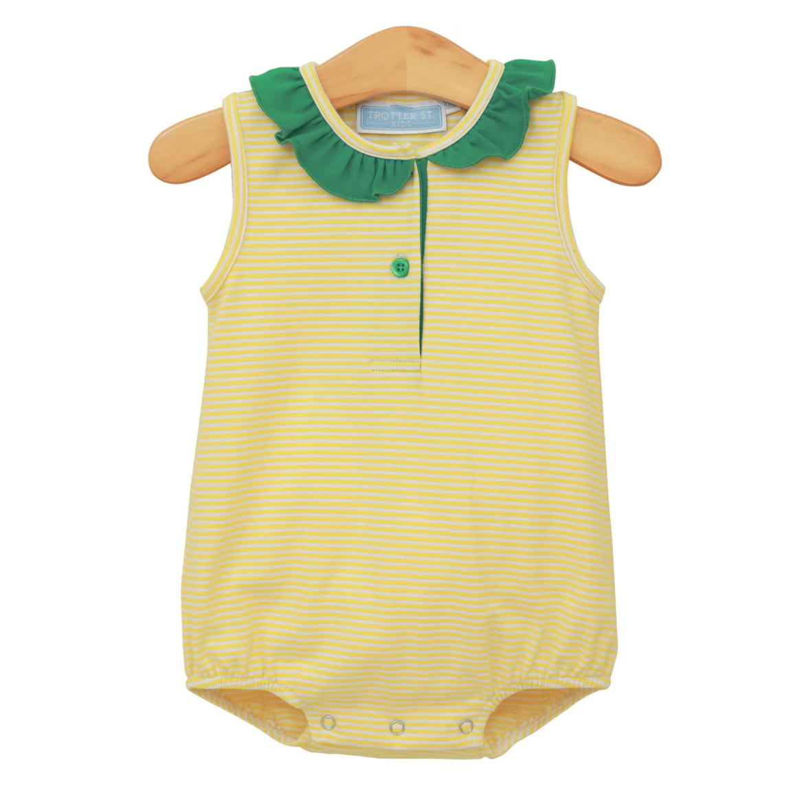 Nora bubble Yellow Stripe/Green