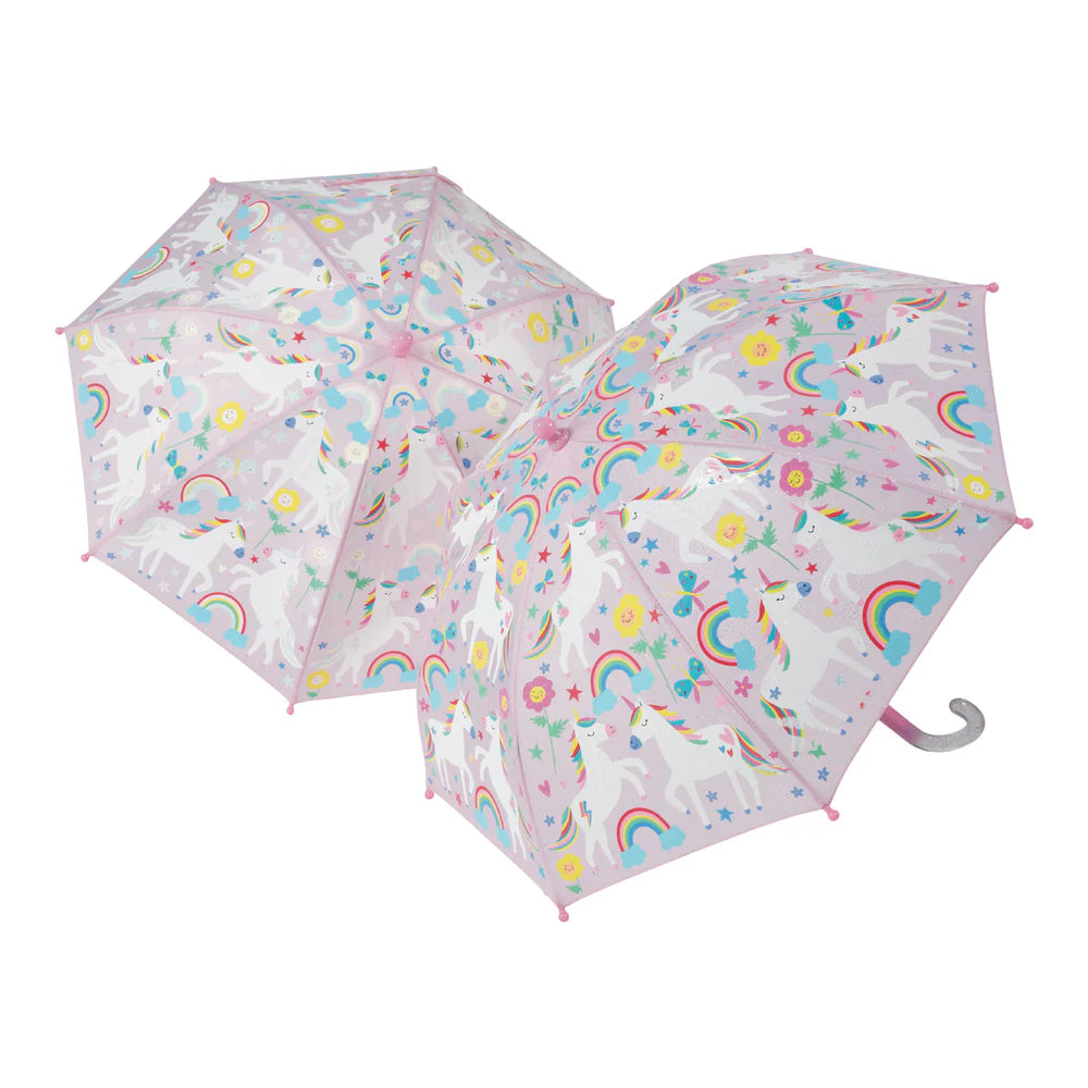 Color Changing Umbrella Rainbow Unicorn
