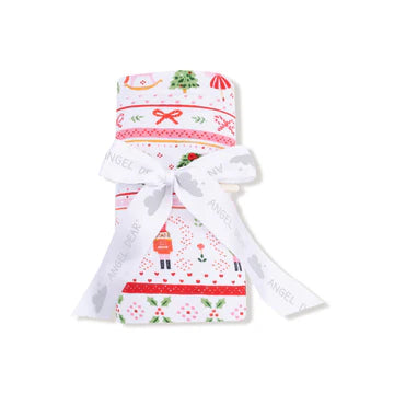 Sugar Plum Fairy Fair Isle Swaddle