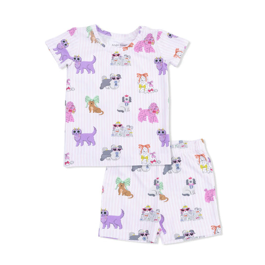 Fancy Dogs- Loungewear Short Set
