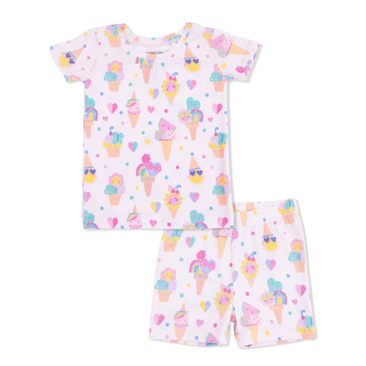 Ice Cream Fun Crew- Loungewear Short Set